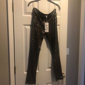 Nordstrom - Gold Sequin Leggings